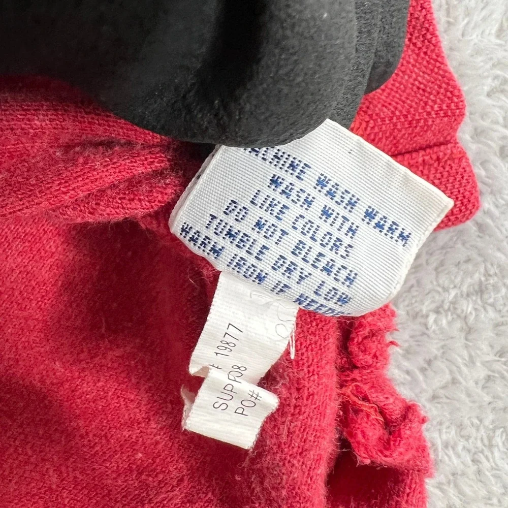 Polo Ralph Lauren Pique Cotton Polo 2XB Red Men Classic Preppy Short Sleeve